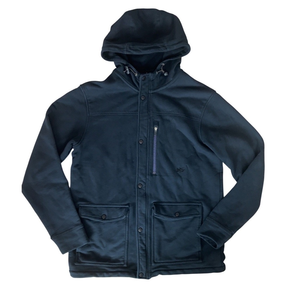 Nike 6.0 Hoodie Men Dark Blue Full Zip Flap Pockets Outdoor Skateboard RARE S: M